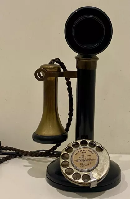 A Superb 1920's GPO 150 Candlestick Telephone. Original 99p No Reserve