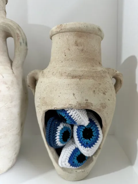 Turkish Evil Eye Knit Handmade Keyring