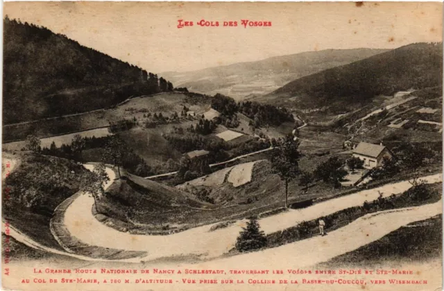 CPA Les Cols des Vosges - La Grande Route Nationale de NANCY a (456160)