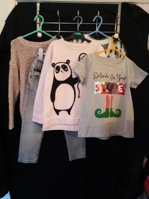 Girls Clothing Bundle. Age 5-6. X5 Items. Excellent Condition