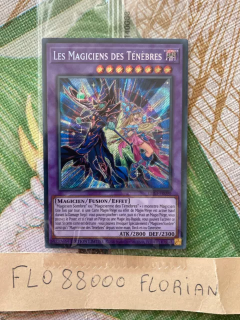 YUGIOH  Les Magiciens des Ténèbres LDS3-FR090 VF/Secret Rare