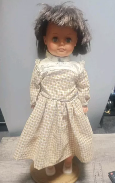 REGAL WALKING DOLL Clothed Dress 60cm Made in Canada With Stand Rare 55.99 PicClick AU