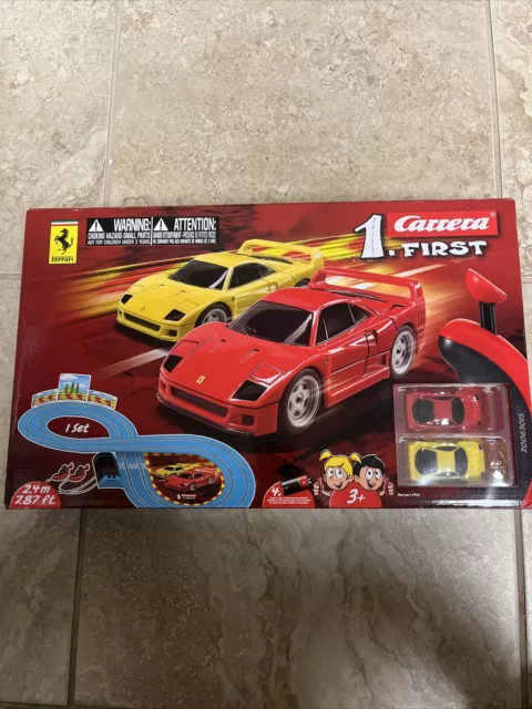 Juego de primer coche de ranura Carrera Ferrari