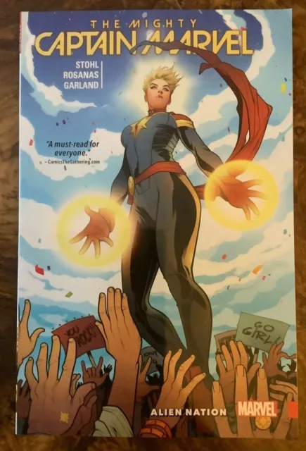 Mighty Captain Marvel Vol 1 Alien Nation TPB Margaret Stohl Ramon Rosanas Marvel