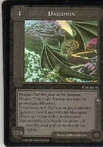 Meccg Middle Earth Les Sorciers Rare Daelomin