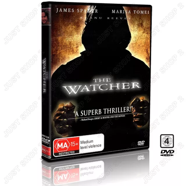 The Watcher DVD : Keanu Reeves / James Spade Psychological Thriller : Brand New