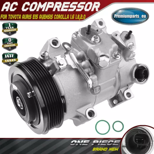 Air Conditioning Compressor for Toyota Auris E15 Avensis T27 Corolla 1.6 1.8,2.0
