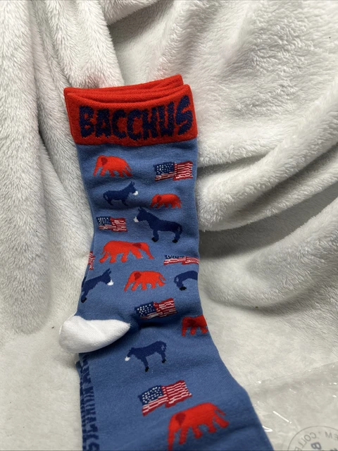 2025 NEW ORLEANS Mardi Gras Krewe of Bacchus Socks 1600 Pennsylvania Ave. 15.93 PicClick AU