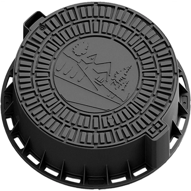 Schachtabdeckung Kontrollschacht Schachtdeckel Kanaldeckel DN600 – Schachtabdeckung Für Kontrollschacht, Gully, Brunnendeckel – Robust, Für Den Außenbereich