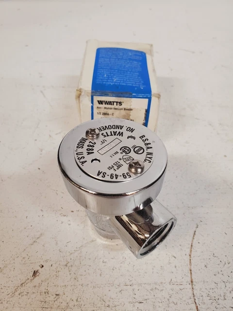 Watts Anti-Siphon Vacuum Breaker 1/2" | 288 A-C | 0339980
