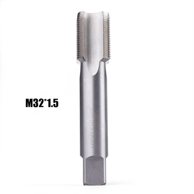 1 Pcs 32mm x 1.5 Metric Tap Right Hand Thread M32 x 1.5mm Pitch Through Hole New