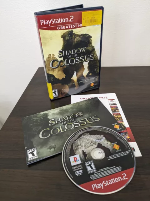 Shadow of the Colossus PS2 Playstation 2 - CIB - VG Cond. COMPLETE US seller