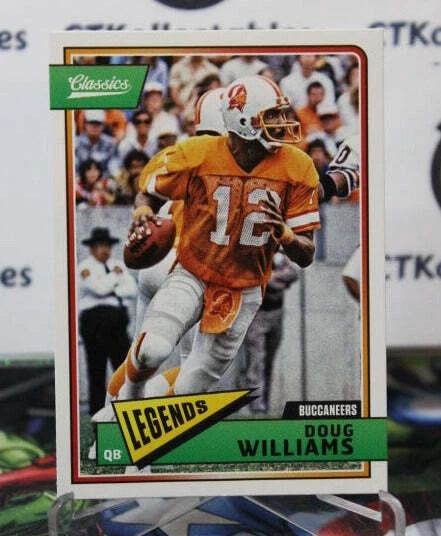2018 Panini Classics Doug Williams # 161 Legends Nfl Tampa Bay Buccaneers Gridir