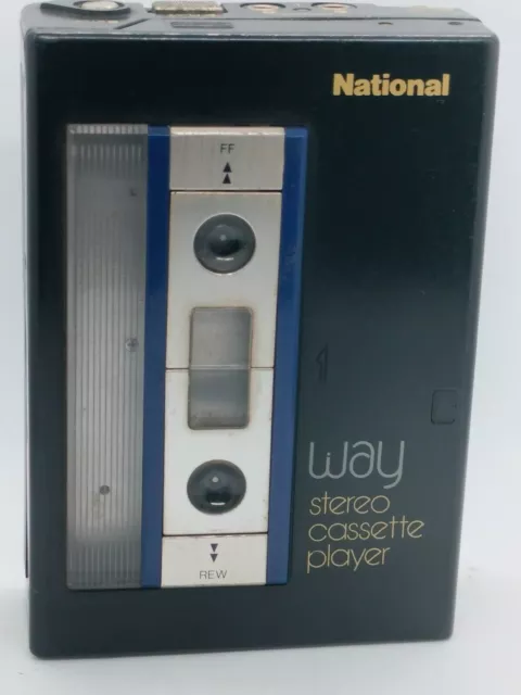 Le moteur du lecteur de cassette Walkman National RQ KJ 1 tourne pour les...