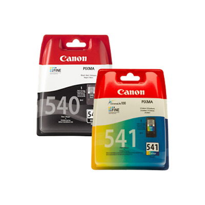 Cartuccia Canon 540 e 541 inchiostro dual pack originale