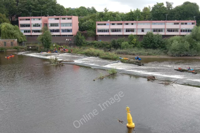 Photo 6x4 Weir on the River Dee in Chester  c2010