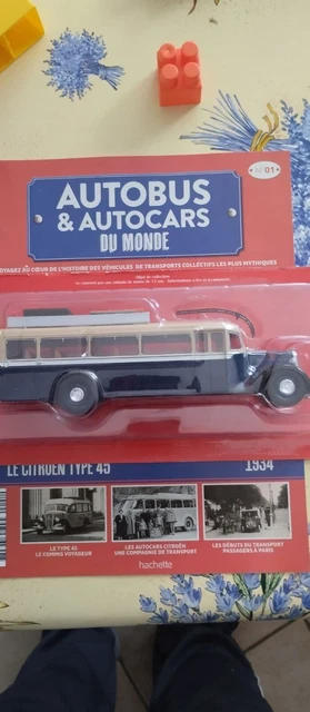 HACHETTE, AUTOBUS ET autocars du monde n° 02, Isobloc 648 DP, 1955, 1