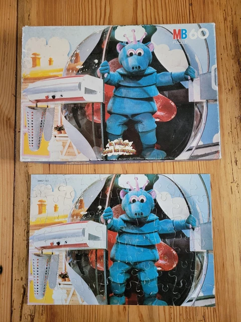 Puzzles En Bois 3 Plaques Dessin De Bambins M. Vanasck - Jeu éducatif Occasion