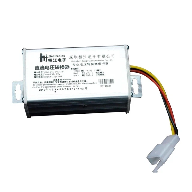 CAR POWER VOLTAGE Regulator 36V72V to 12V High Efficiency Car Power