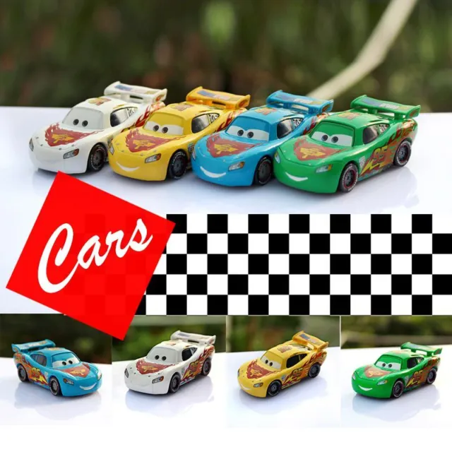 Green Blue Cars 95 Yellow Mcqueen Alloy Children'S Toy Gifts Car Birthday Model