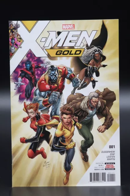 X-Men Gold (2017) #1 Ardian Syaf Cover & Art Recalled Edition Guggenheim NM