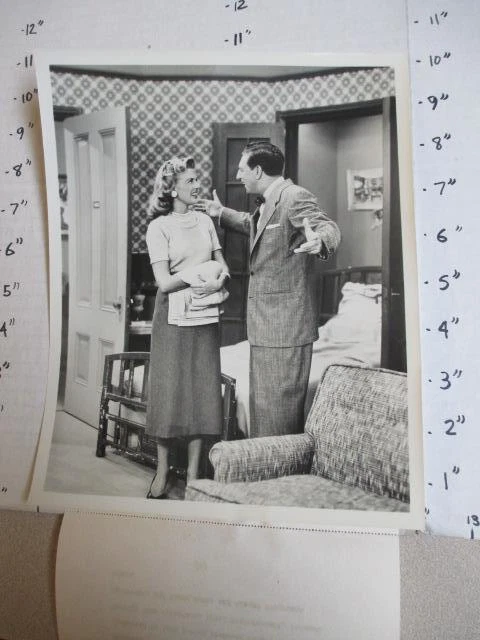 ABC TV promo photo 1954 RAY BOLGER SHOW Marjie Millar