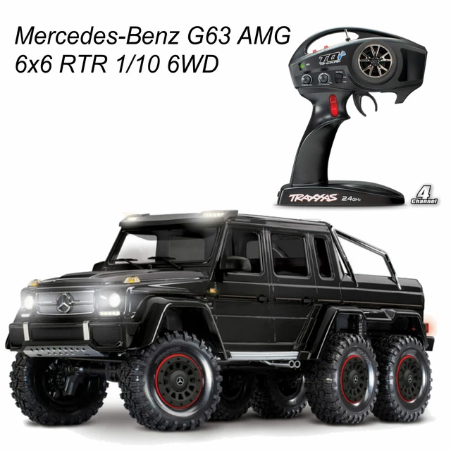 TRAXXAS TRX88096-4BLK TRX-6 Mercedes Benz G63 AMG Rtr 6WD +2S 5000 Lipo ...