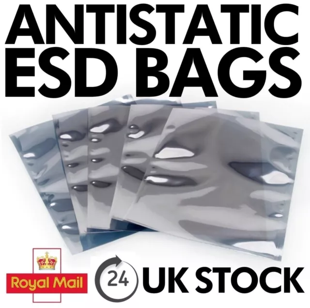 Antistatic bags ESD Metallic Shielding Multi-listing various size large small