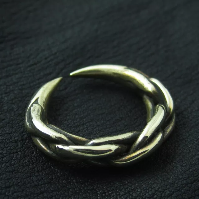 Bronze Viking Finger Ring. Scandinavian. Nordic. Historical Reenactment.