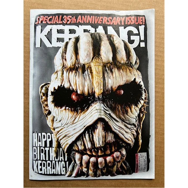 KERRANG! MAGAZINE ISSUE No 1623 Iron Maiden Eddie Cover 35th