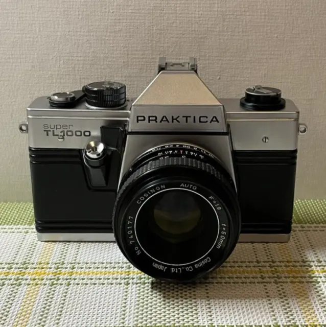 Spiegelreflexkamera - PRAKTICA Super TL 1000 Analoge DDR Sammlerstück Vintage