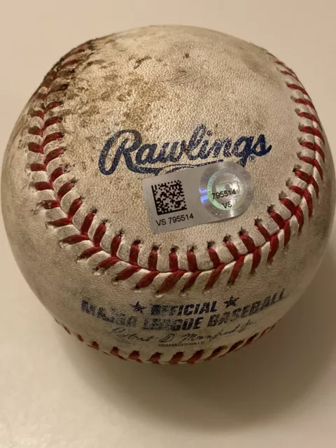 MLB Authenticated - AJ Pollock 6-Foot SINGLE to Elias Diaz off Jon Gray