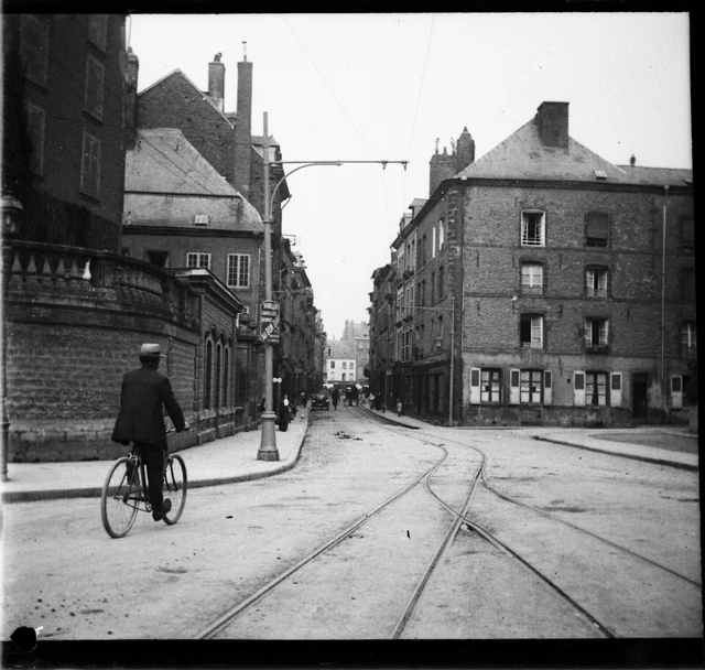 SEDAN 1913 - Négatif Verre - Rue du Mesnil - 1693-17