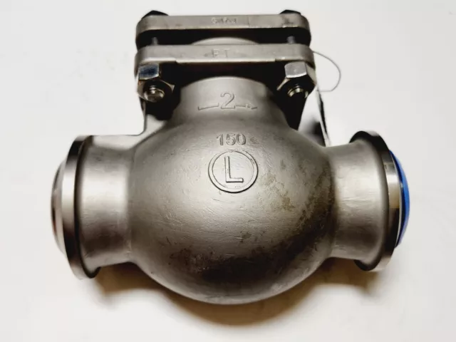 Ladish 2" Stainless Swing Check Valve