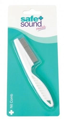 Metal Head Lice and Nit Removal Comb for Wet and Dry Treatment 2