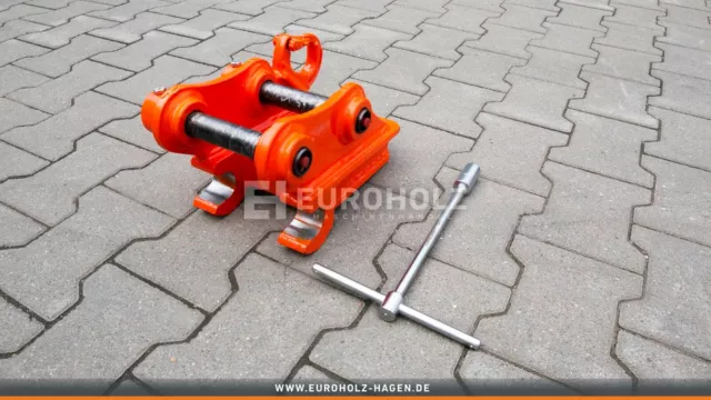 EH Schnellwechsler mechanisch passend SW01 MS01 für Volvo EC18 Lasthaken 2 t