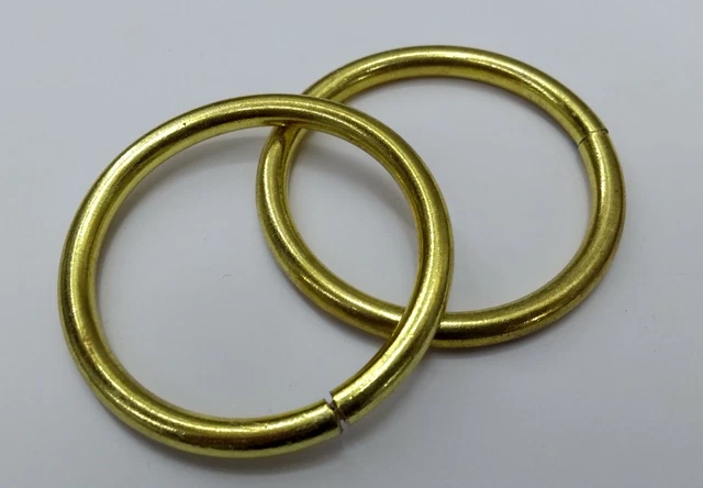Anneaux De Bride En Laiton Pour Cheval – Armée Britannique, 1 1/4 Pouce, Paire STD19