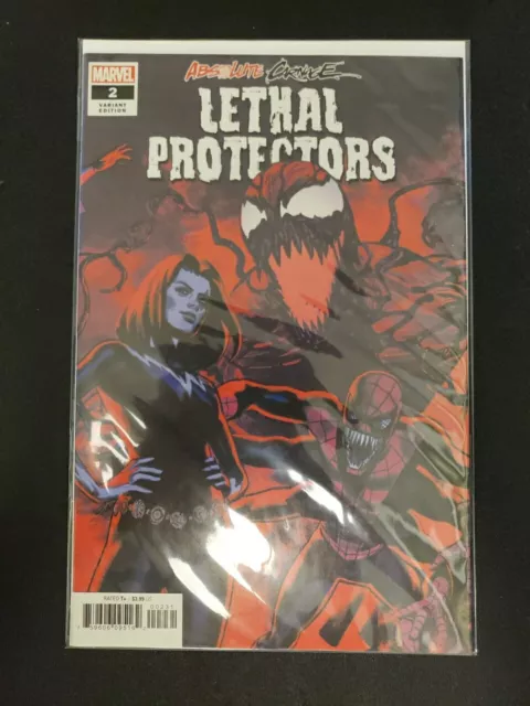 Absolute Carnage Lethal Protectors #2C  Marvel Comics 2019 NM  Smallwood Variant