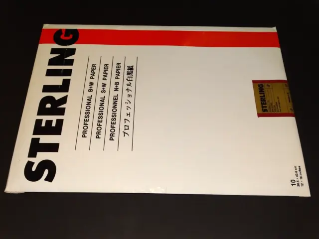 Papel Sterling Premium F Lith (semibrillante) 30,5x40,6 cm (12x16 pulgadas) - 9 hojas