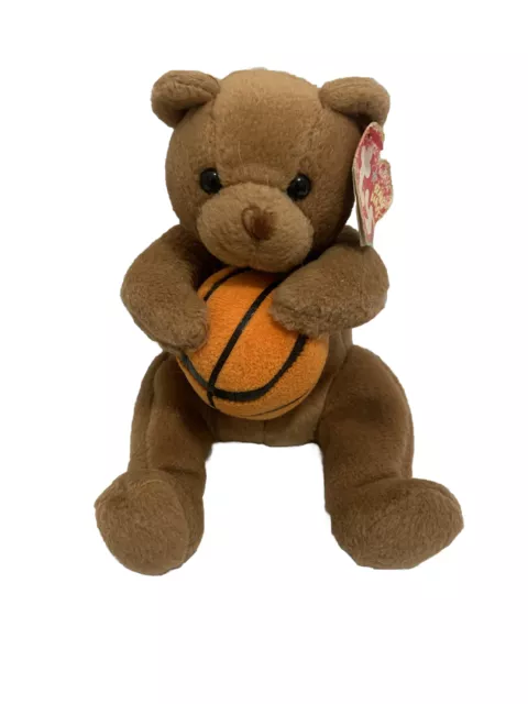 TY Beanie Baby - HOOPS the Basketball Bear (5.5 inch)