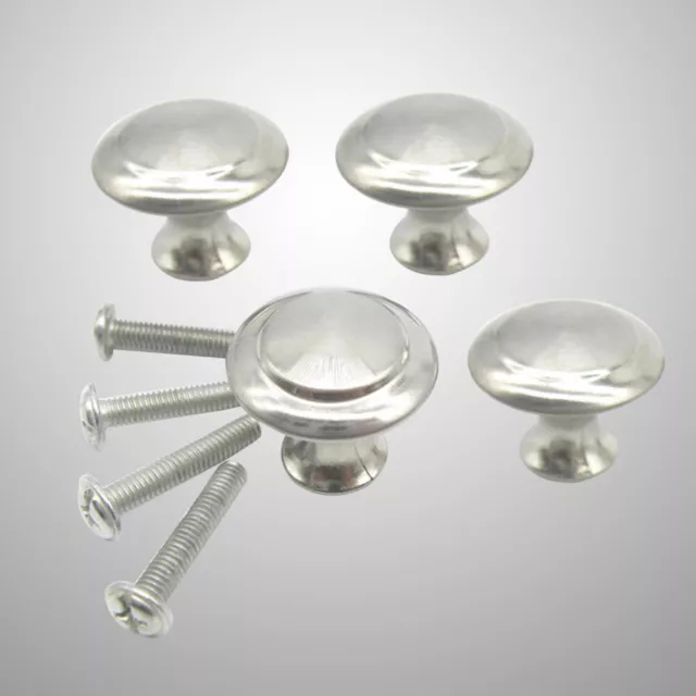 20 Pcs Glass Door Handle Knob Knobs for Cabinet Zinc Alloy Drawer Round