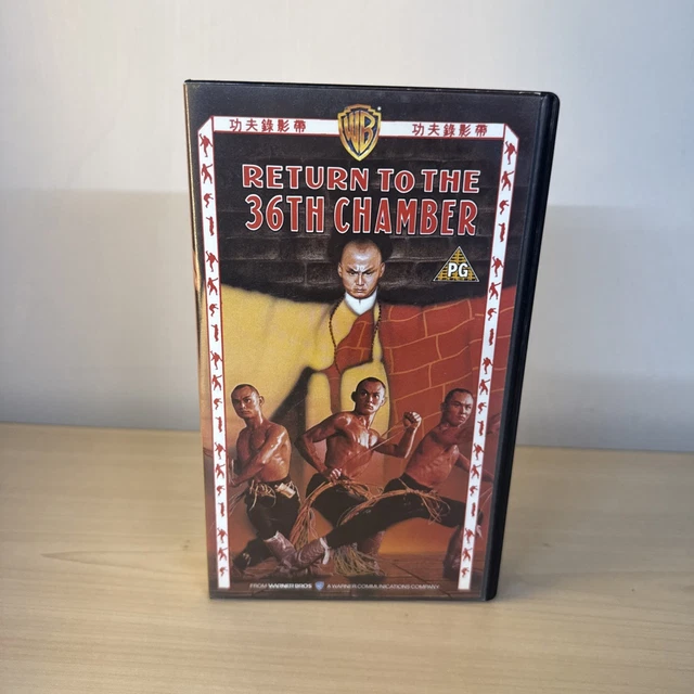RETURN TO THE 36th Chamber Warner Home Video VHS Tape