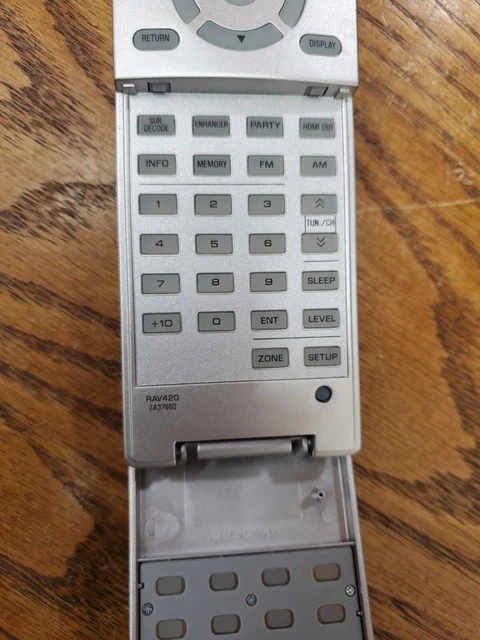 TESTED GENUINE YAMAHA Rare Retro Audio Video Remote Control RAV420 $62. ...