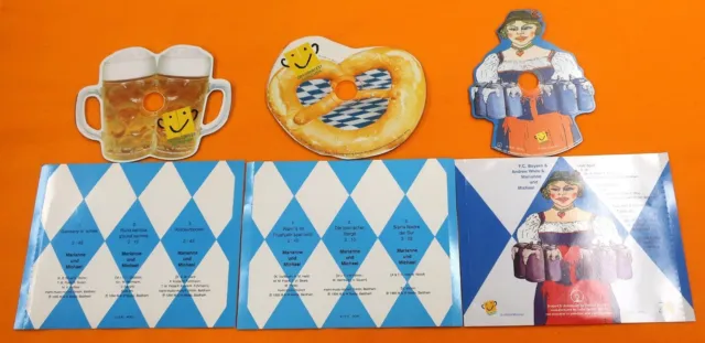 Oktoberfest Munchen - Pretzel, Beer Stein, Waitress - Shaped CD Singles!