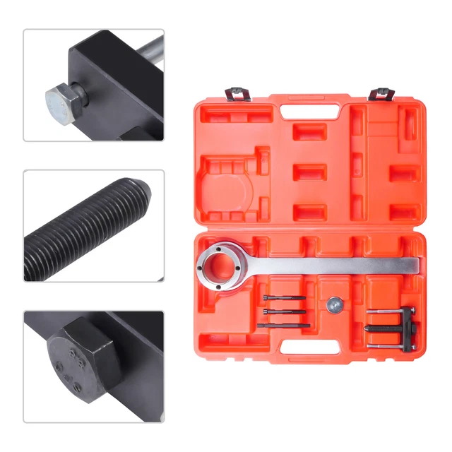 CRANKSHAFT PULLEY HOLDER removal installer tool Jaguar/Land Rover V8