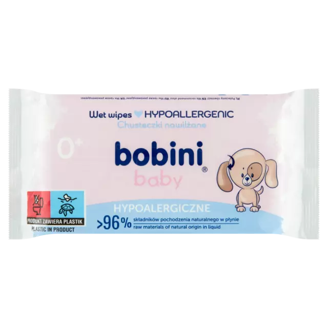 Bobini Baby Hypoallergene Tücher 60 Stück