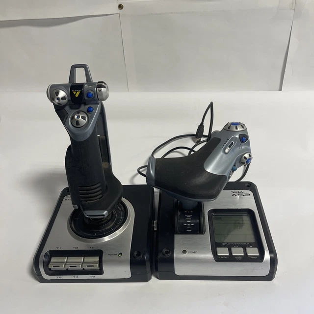 SET SAITEK X52 Pro Flight Control System + Microsoft Flight Simulator X