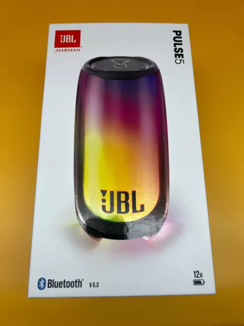 JBL PULSE5 Bluetooth V5.3 JBLPULSE5BLK Schwarz OVP