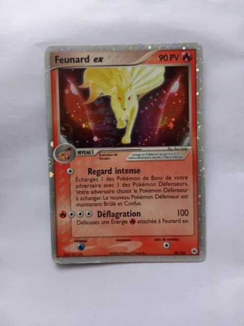 Carte Pokémon Feunard Ex 96/101 - Bloc Ex Légendes Oubliées - FR