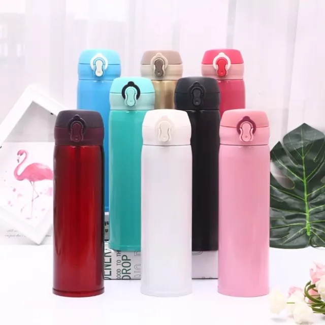 500ML Thermos Cup Stainless Steel Vacuum Flask Portable Thermo Bottle  Sports